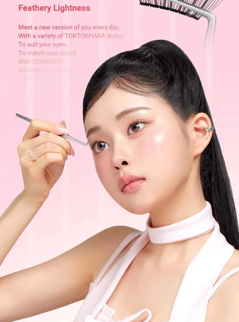 [속눈썹맛집/1등속눈썹] 코링코 노글루/가닥/하프 속눈썹 중 택1 상세페이지 7